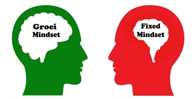 Groei mindset Fixed mindset